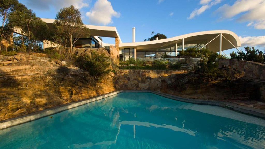 A casa de Seidler. na Austrália.