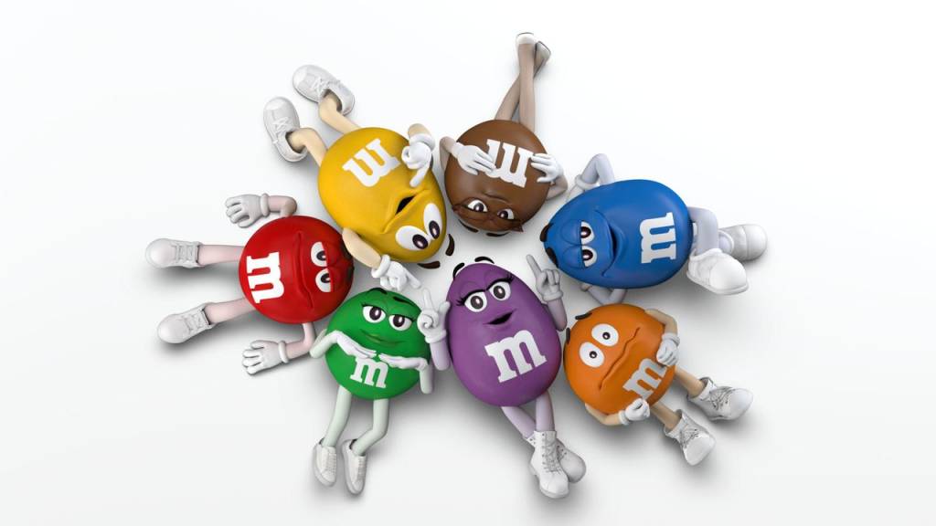 Como seria a casa dos personagens M&M’S?