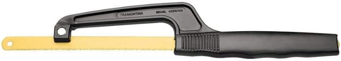Tramontina 43315012 Mini Arco de Serra com Corpo Injetado, 10 Polegadas, Preto