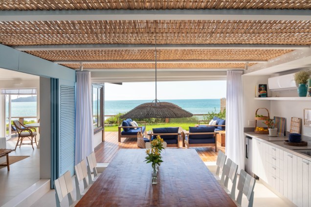 casa de praia inspiracao grega area gourmet 24m brise arquitetura 02 Vision Art NEWS