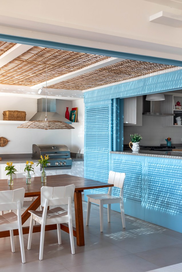 casa de praia inspiracao grega area gourmet 24m brise arquitetura 13 Vision Art NEWS