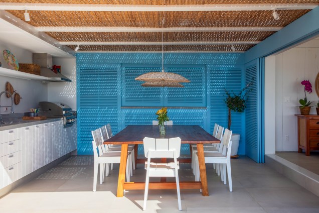 casa de praia inspiracao grega area gourmet 24m brise arquitetura 14 Vision Art NEWS