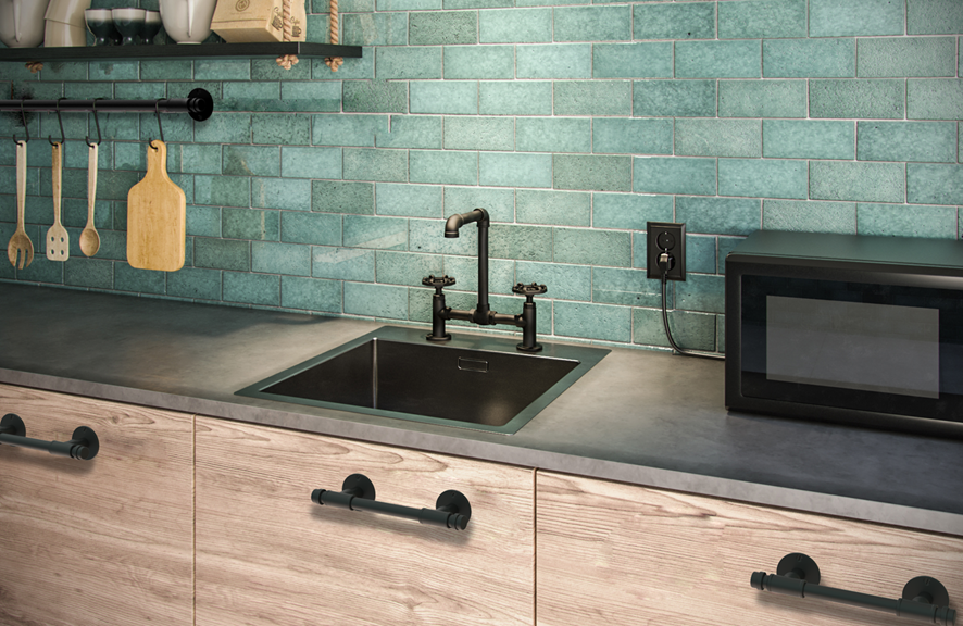 Ideias para incorporar o estilo industrial na cozinha e no banheiro
