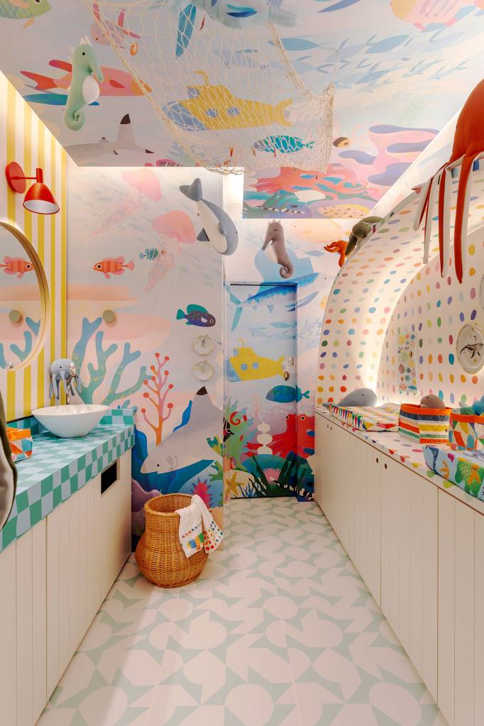 Trocador Mágico, por Hana Lerner. Ambiente da collab Maria Joaquina Marcenaria e Casa MOOUI.