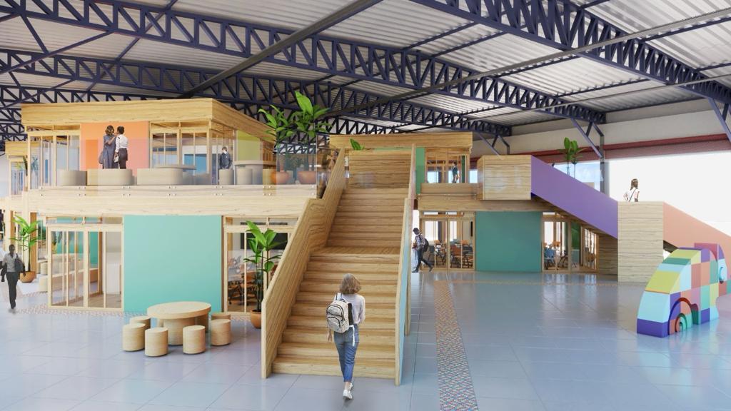 Escola afetada pelas chuvas ganha projeto moderno e sustentável