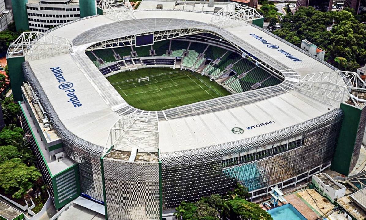 Fachada do Allianz Parque tem corrosão zero dez anos após inauguração