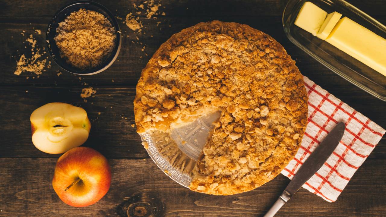 Receita: torta aromática de maçã para o Natal