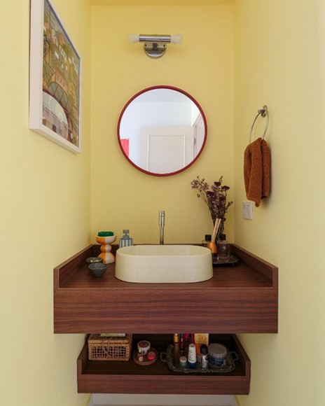 5 lavabos coloridos e marcantes para se apaixonar.