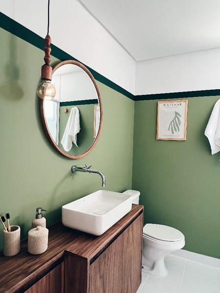 5 lavabos coloridos e marcantes para se apaixonar