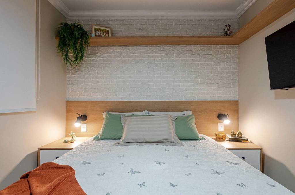 Apê de 68 m² tem decoração inspirada na calma do litoral. Projeto de Renato Aguiar.