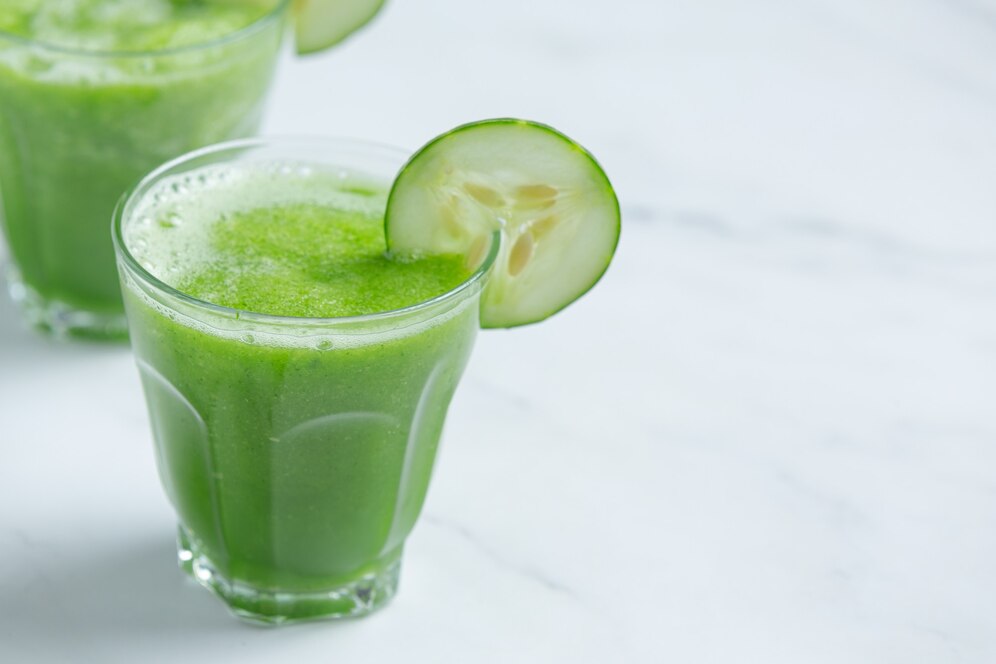 3 opções de suco verde