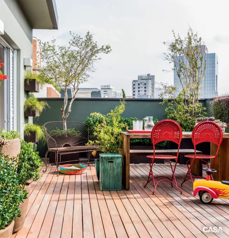 É possível ter árvores frutíferas em varandas?