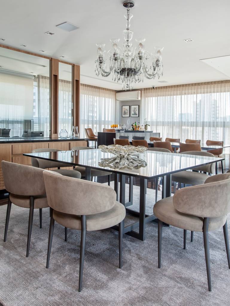 Vidros: veja principais tipos, recomendações de espessura e aplicações na decoração. Projeto de Dantas & Passos Arquitetura.