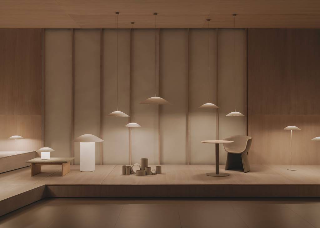 Luminária Duna, apresentada por Vibia na Euroluce 2025