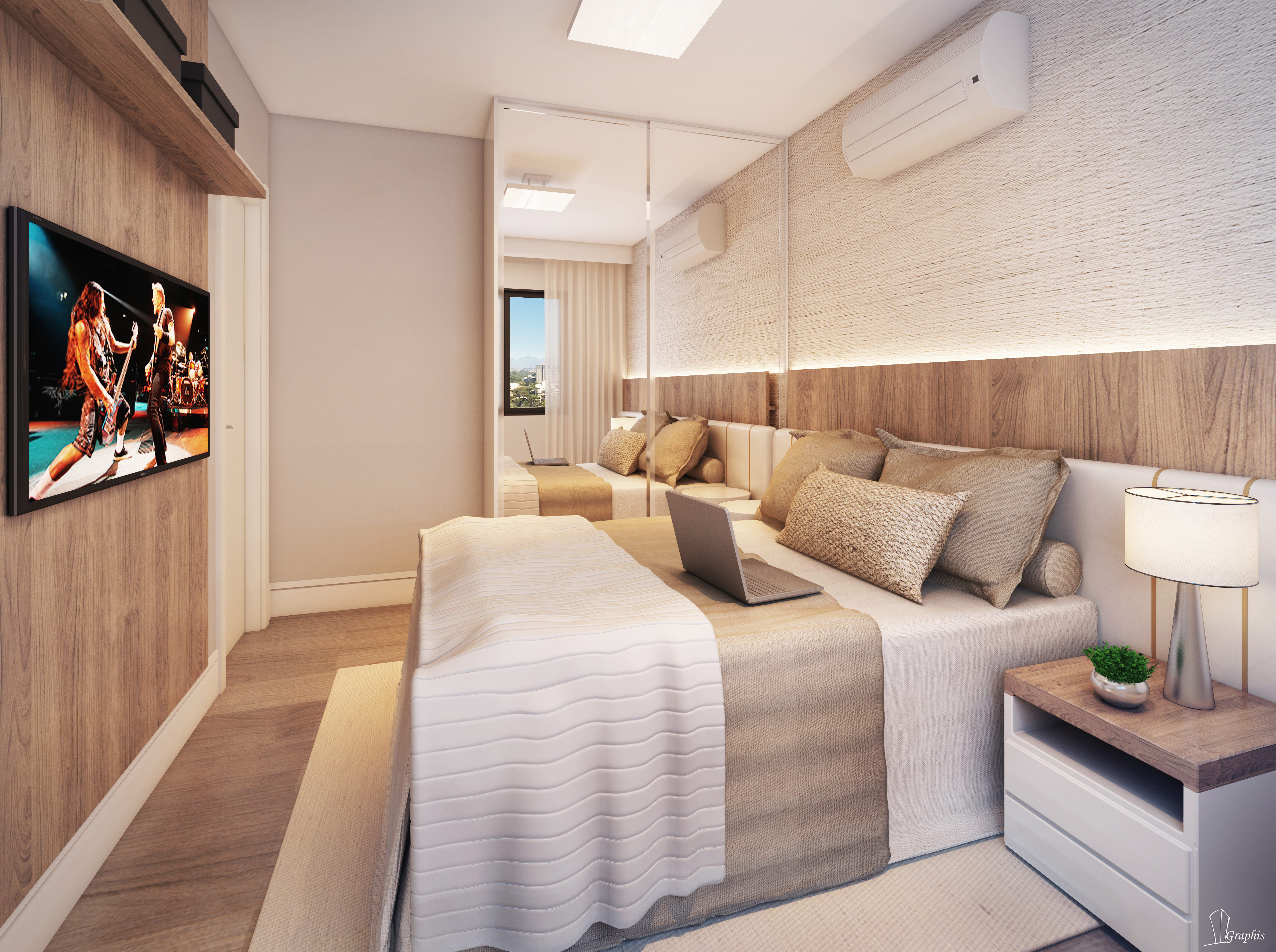 O quarto como um templo de conforto: você conhece a tendência bedscaping?