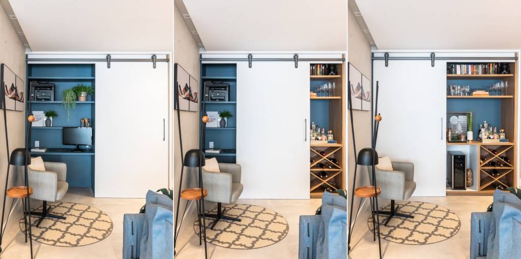 4-projetos-com-home-offices-em-salas-de-estar-elegantes-e-diferentes-projeto-mari-milani-17 4 projetos com home offices em salas de estar elegantes e diferentes. Projeto de Mari Milani.