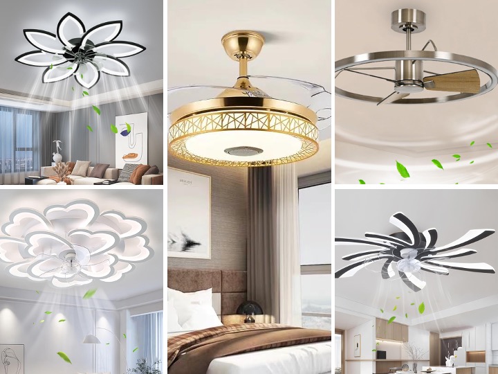 8 ventiladores de teto estilosos e modernos para sair do simples