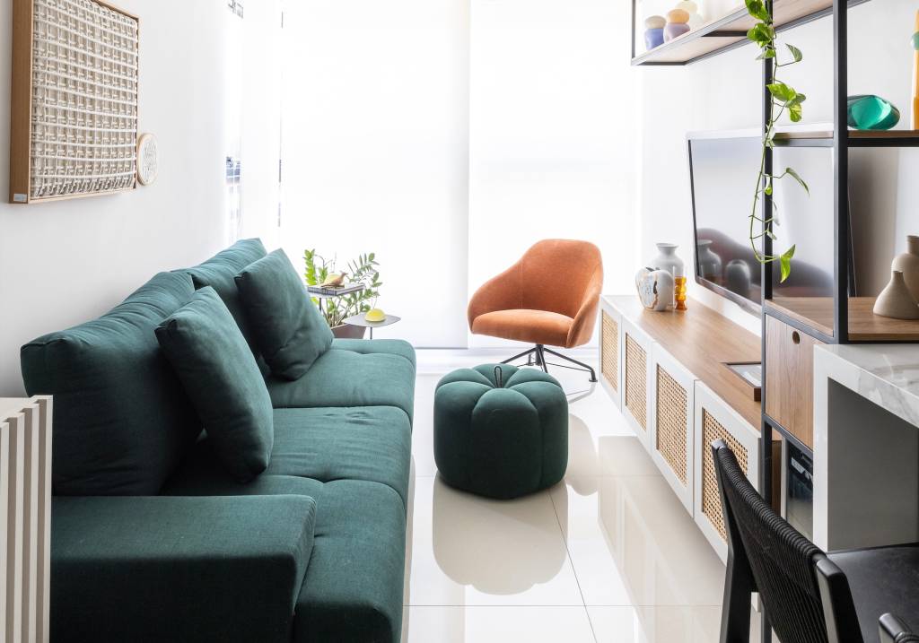 Dicas para escolher o sofá perfeito em um apartamento pequeno