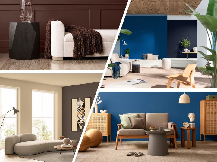 Combinação de azul e tons terrosos são as tendências da Cores do Ano 2026