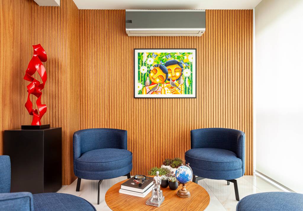 8 possibilidades diferentes de usar o vermelho na decoração. Projeto de Cristiane Schiavoni.