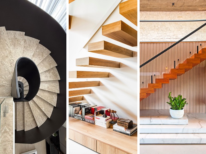 5 projetos de casas e apartamentos com escadas modernas e inesquecíveis
