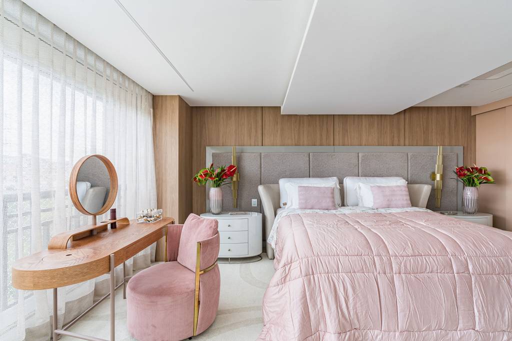 Quartos modernos: 5 projetos que saem do básico. Projeto de Spaço Interior.