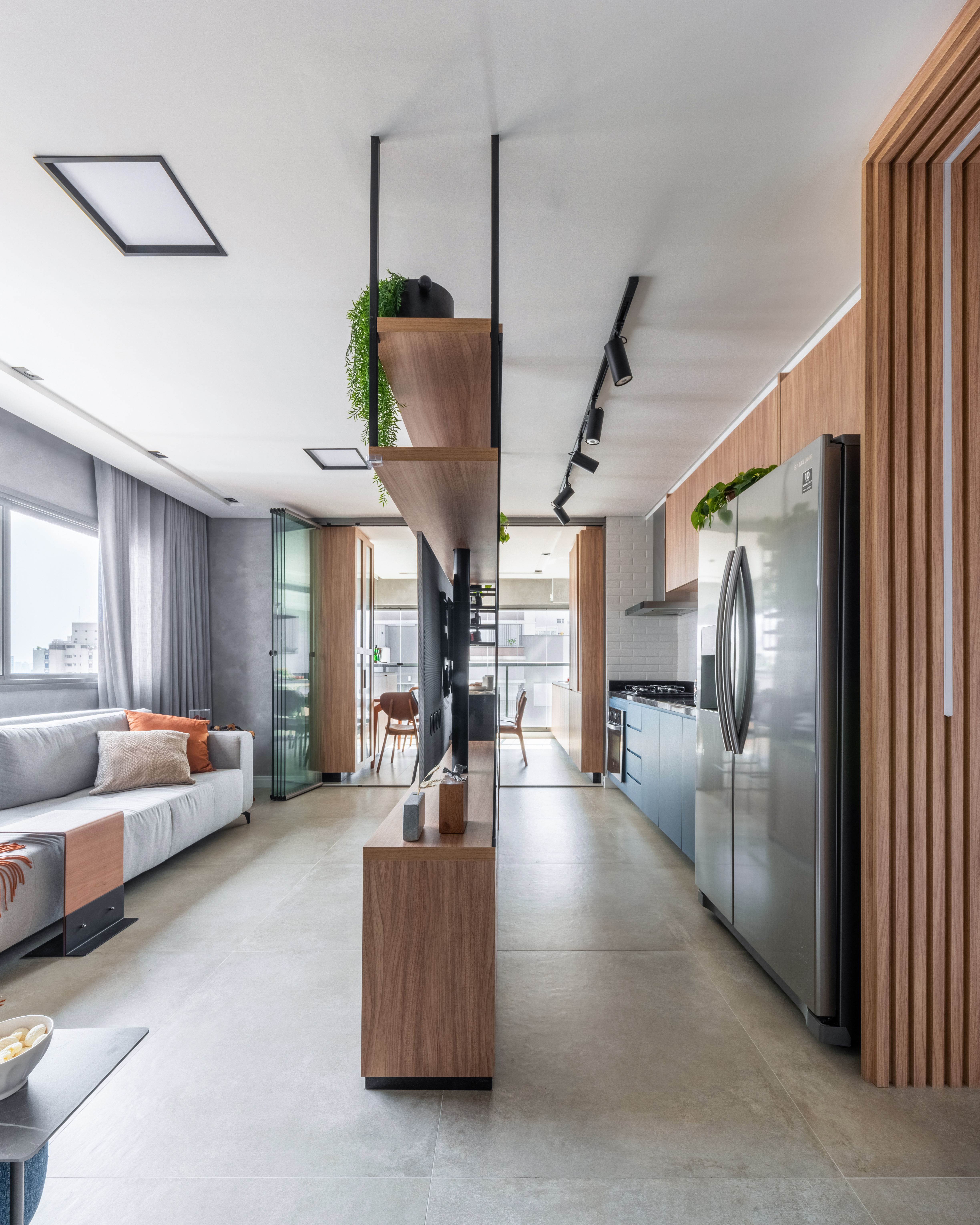 Projetos modernos que usam a serralheria de forma criativa. Projeto de BMA Studio.