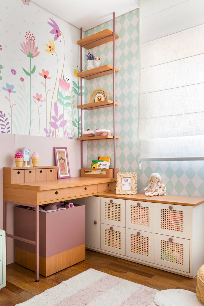 Transformação de quartos: a magia do design de interiores para crianças em Moema. Projeto de Taís Faleiros.