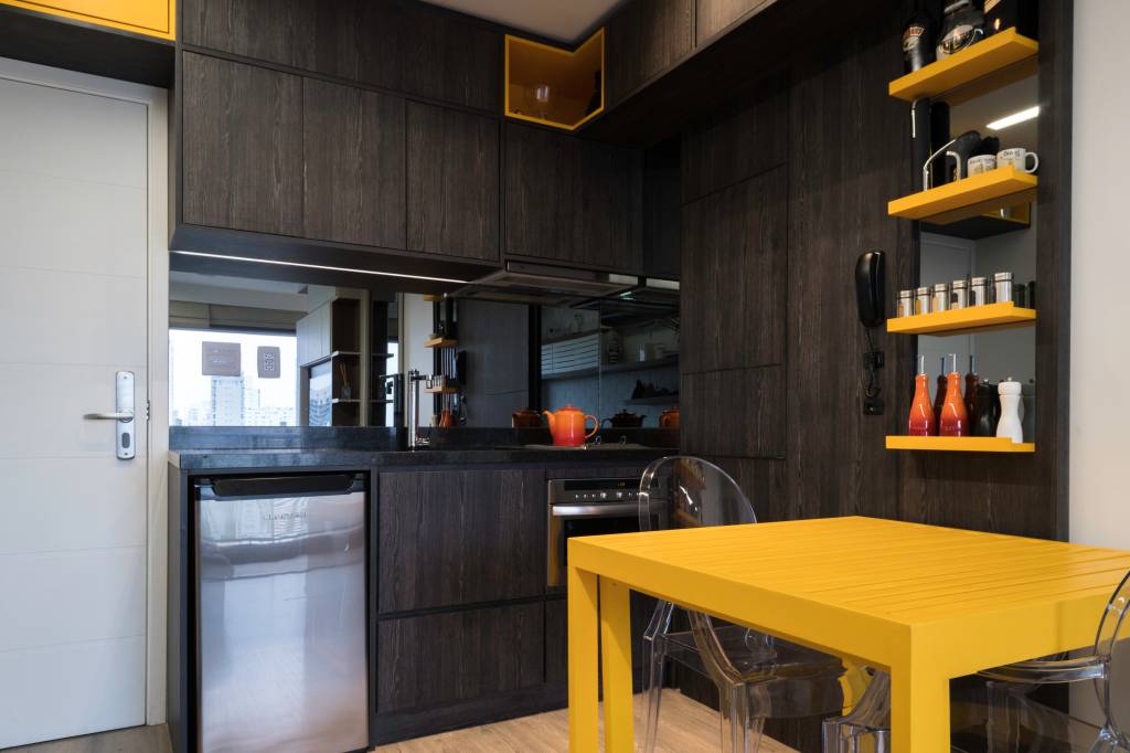 Backsplash traz praticidade e personalidade às cozinhas. Freijó Arquitetura