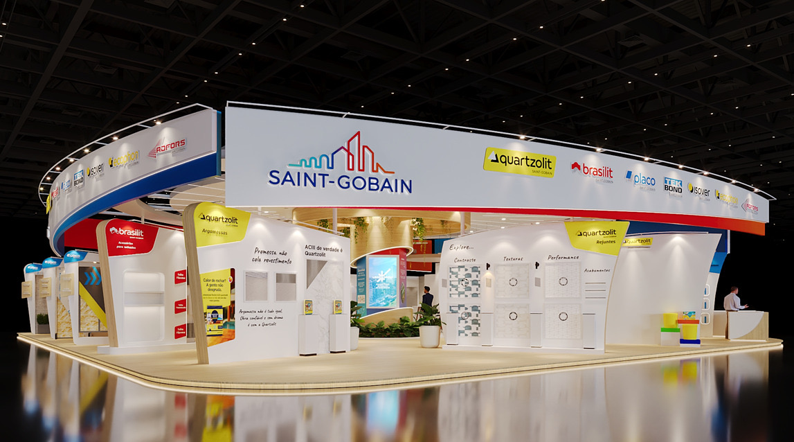 Expo Revestir 2026: melhores lançamentos e destaques. Saint-Gobain.